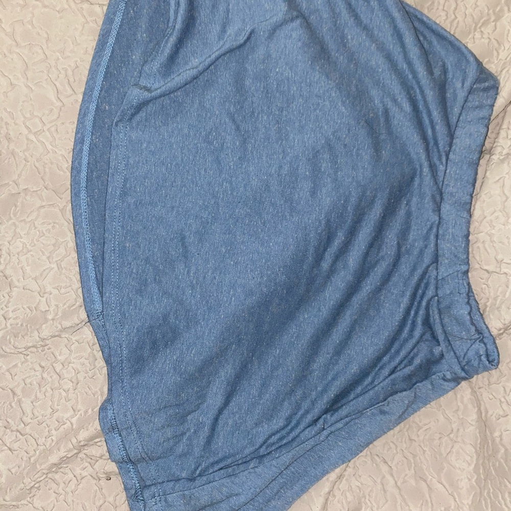 Baby blue skater skirt
